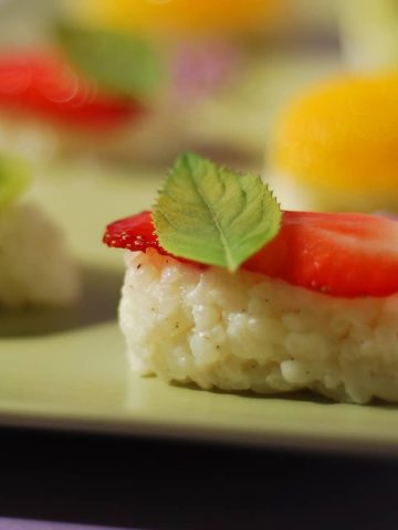 Gyümölcs sushi